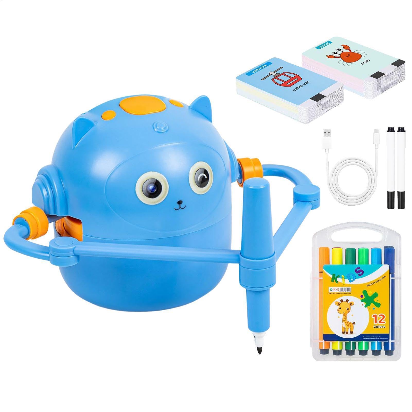Generico Robot da disegno bambini- 100 carte Pittura intelligenterobots l'apprendimento e mestieri Giocattolo Macchina schizzi interattiva | Giocattolo STEM da disegno creativo