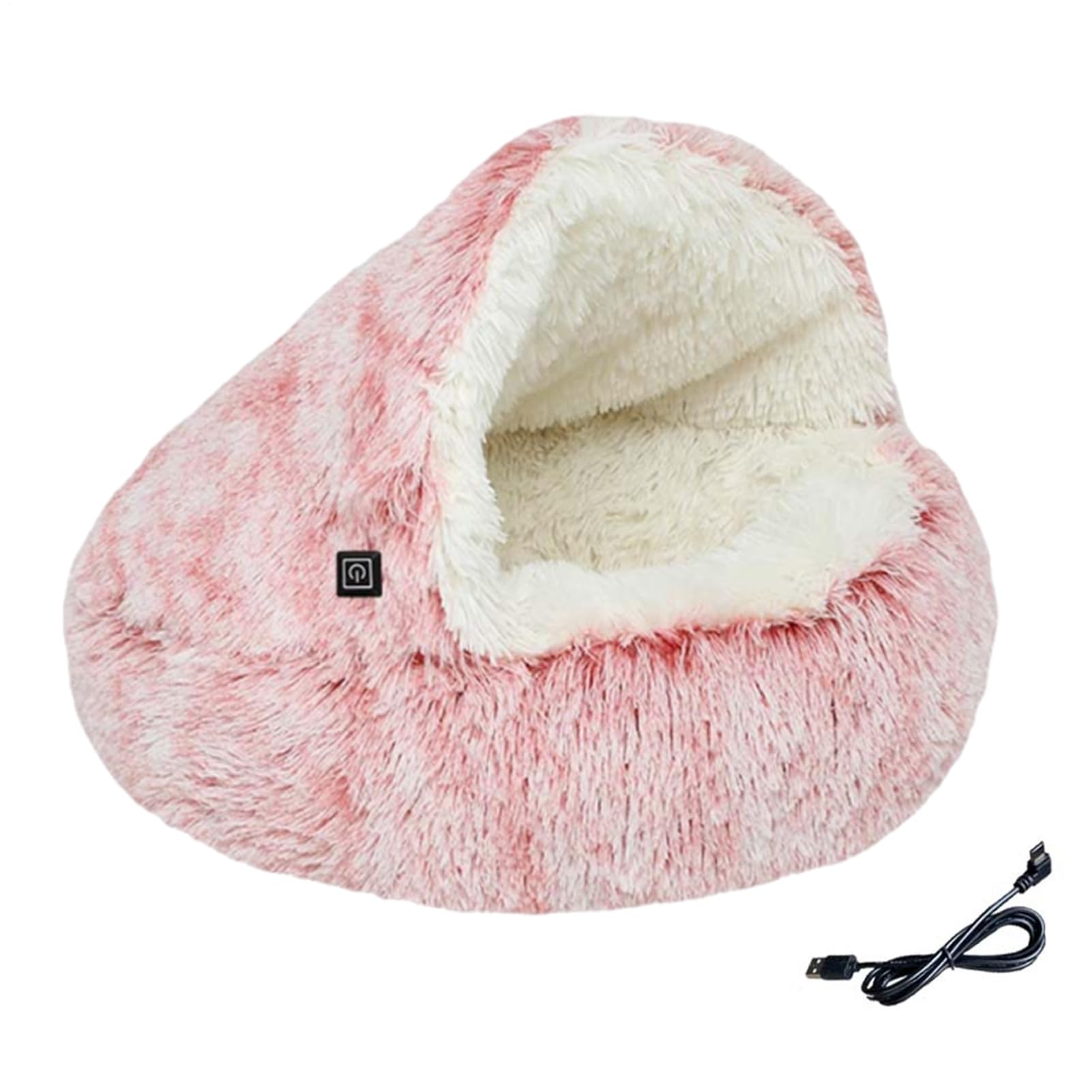 Lit chauffant pour chat : grotte douce et cave d'hiver pour chaton