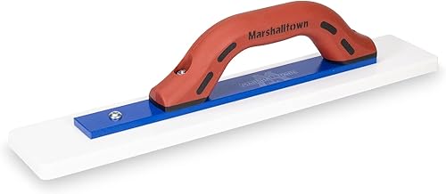 Marshalltown Flotador manual White Lightning, hormigón flotante hecho más rápido y fácil, resultados profesionales suaves, fabricado en los Estados