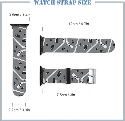 Vista 26 de Correa de reloj de silicona suave compatible con Iwatch Correa deportiva para hombres/unisex/jóvenes compatible con Iwatch Series