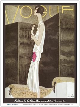 Fashion for the Older Woman Poster Print | Vintage Fashion Cover Art, by Guillermo Bolin, poster print, unframed, 9 x 12 in