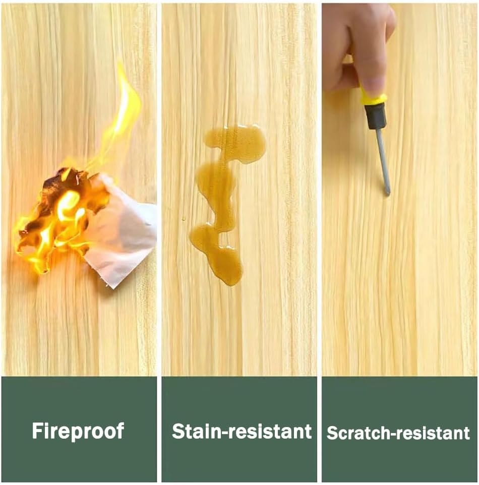 Round Wooden Table Top, 16" 24" 28" 32" 36" Table Surface for Dinner, Tabletop Protector Cover Durable for Patio Dining Coffee Desks(Teak,80cm/31.5in)