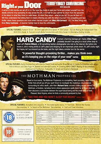 Mothman Prophecies y Hard Candy DVD la Colección de Suspense que Buscas 2