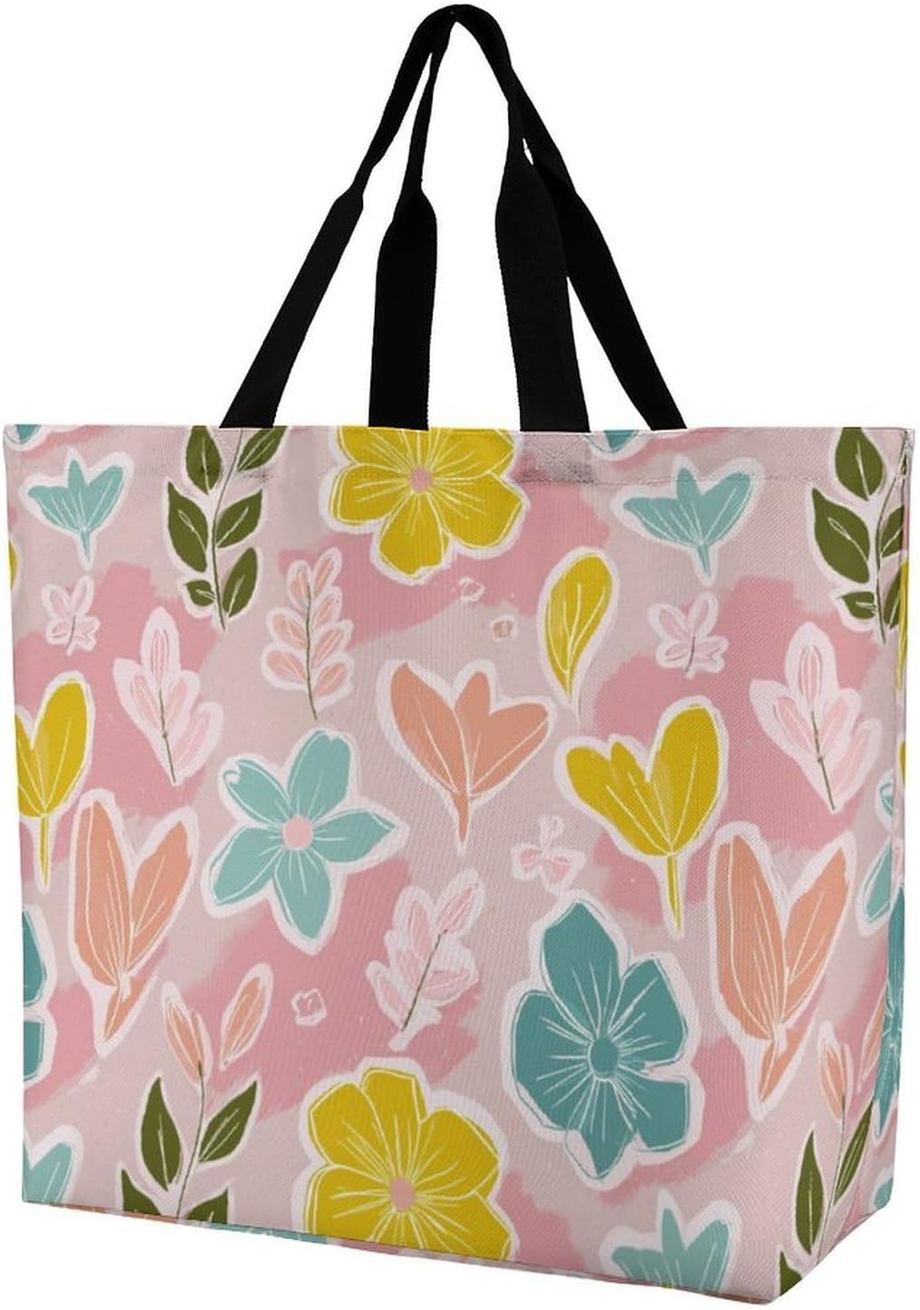LIZALIG Reusable Felt Shoulder Tote Bag, Holiday Gift Bag for Ladies Nurses