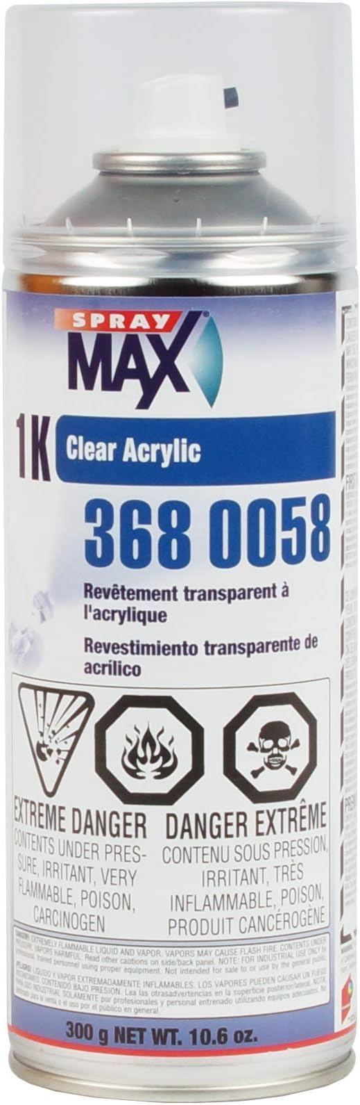 U. S. Chemical and Plastics 3680058 1K Clearcoat by UCS
