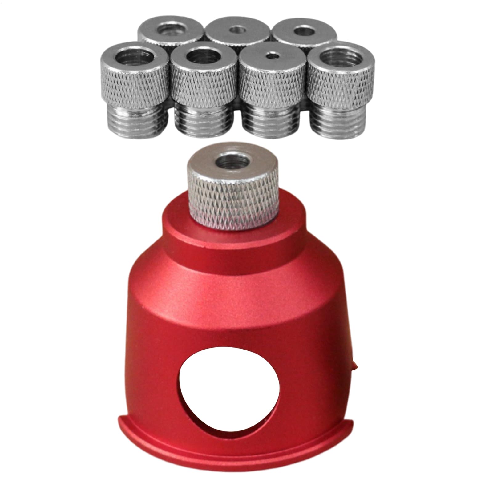Guide de perceuse à trous droits en acier inoxydable pour gabarit de perçage
