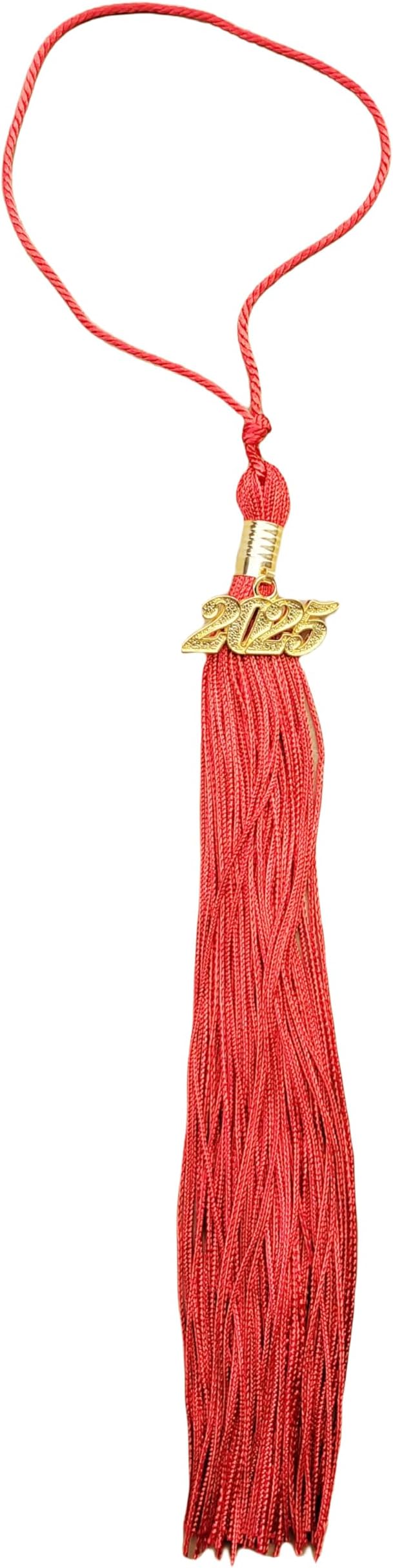 1PC 2025 Graduation Cap Pendant Tassel (Red)
