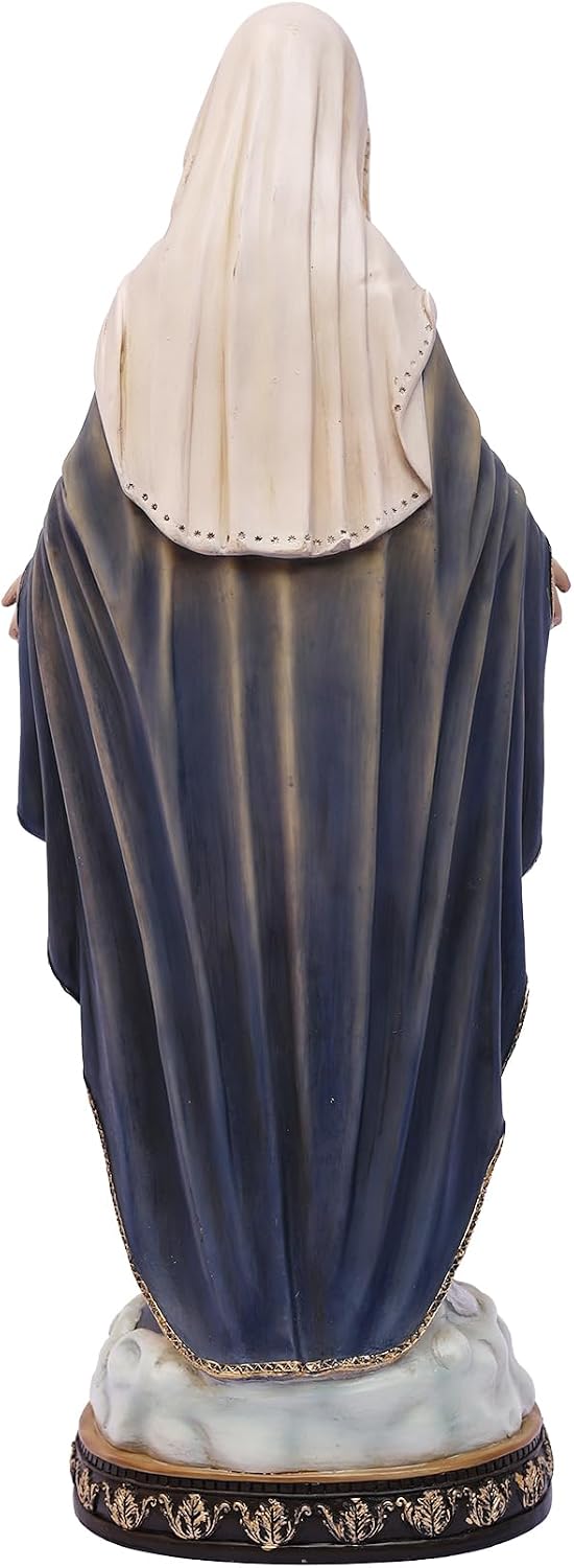 Hi-Line Gift Ltd. 24 in Sacred Heart Mary Statue Open Hands Religious Decor Indoor/Outdoor