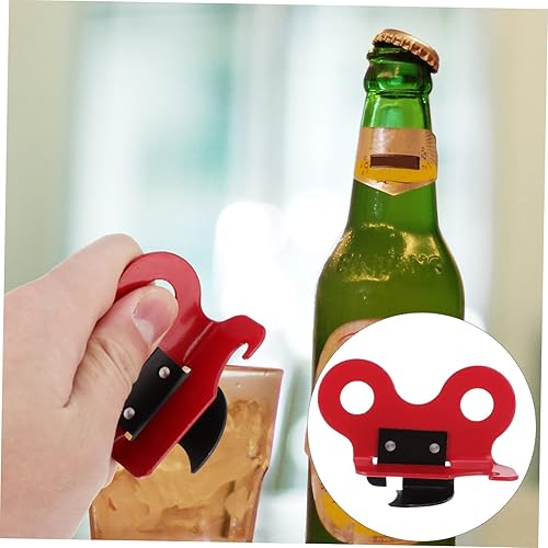 Miniatura 6 de KICHOUSE Abridor de botellas Abridor de botellas Abridor de botellas de mano Abridor de botellas de tarro Gripper Bar Accesorios de cerveza Abridor