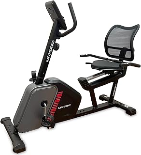 WELCARE Maxpro MP6060 Home Use Recumbent Exercise Bike With 7Kg Fly Wheel, Fit Show App,Adjustable Seat, 8 Level Magnetic ...