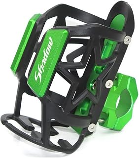 KAnduo para Honda para Shadow VT 400 600 750 1100 para VT600 para VT1300, Botella De Agua para Bebidas De Motocicleta, Soporte para Termo, Accesorios (Color : Verde)