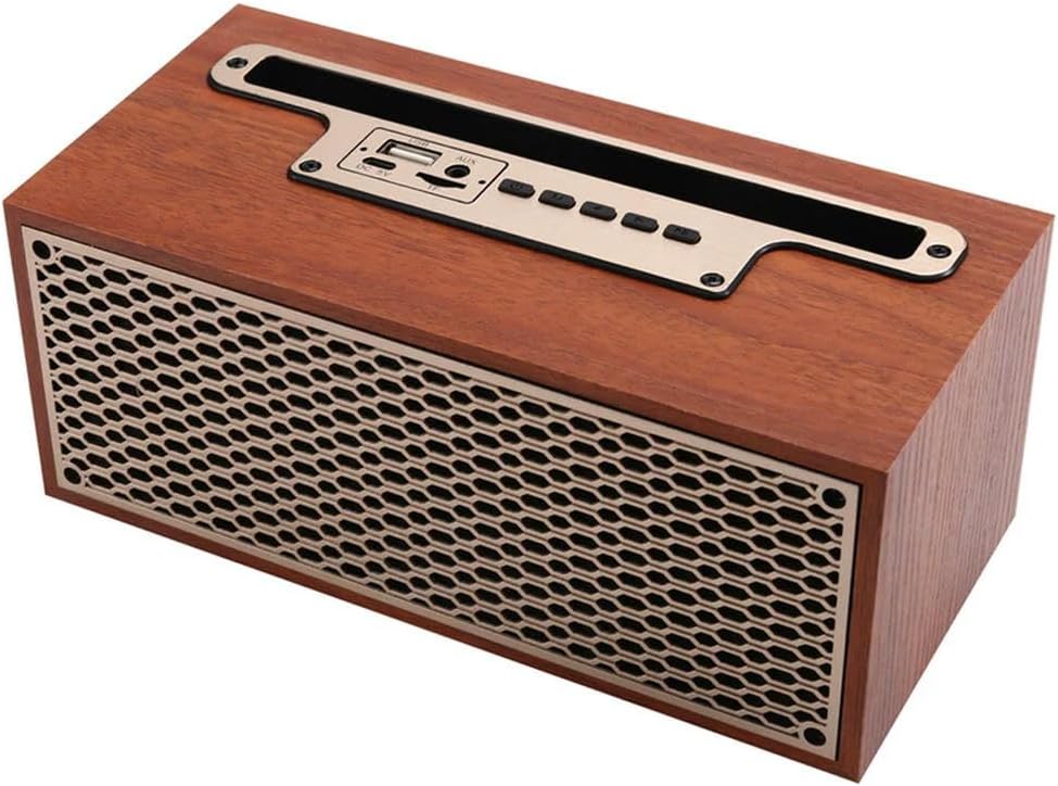 for 1PCS Retro Speaker Wireless Home Subwoofer Remote Sound System Portable Home Theater Speaker