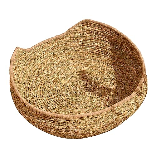 Qianly Cesta de cama para gato Cat Scratcher Lounge Cama para dormir Casa de ninho para cachorrinho