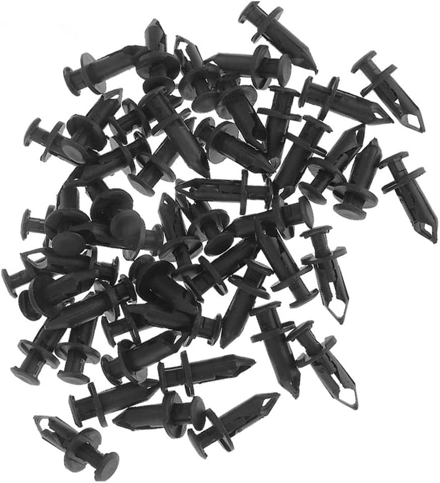 60-Pack 8mm Nylon ATV UTV Fender Push Clips | Fasteners For Honda, Polaris, Kawasaki, Suzuki, Can-Am - View #10