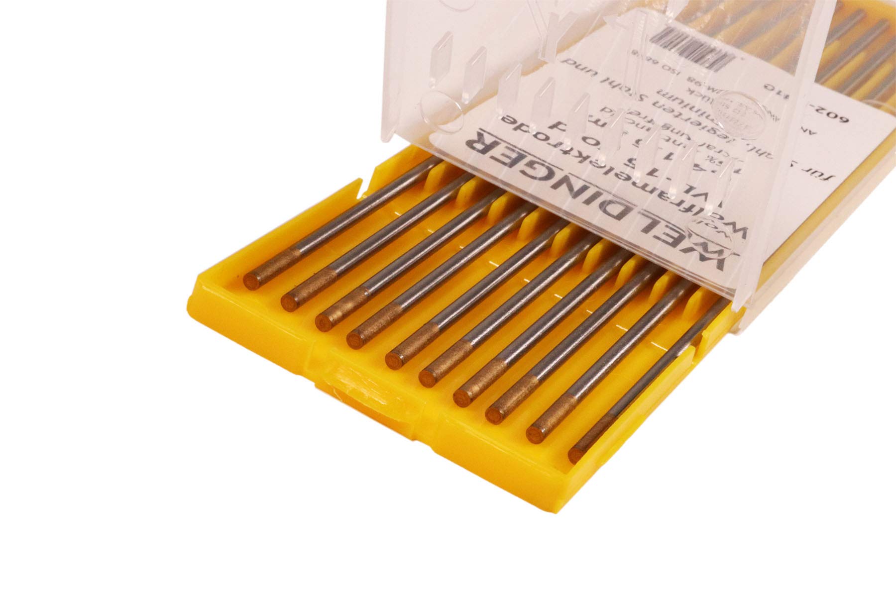 WIG-Wolframelektrode WL-15 gold 2,4x175 mm 10 Stück