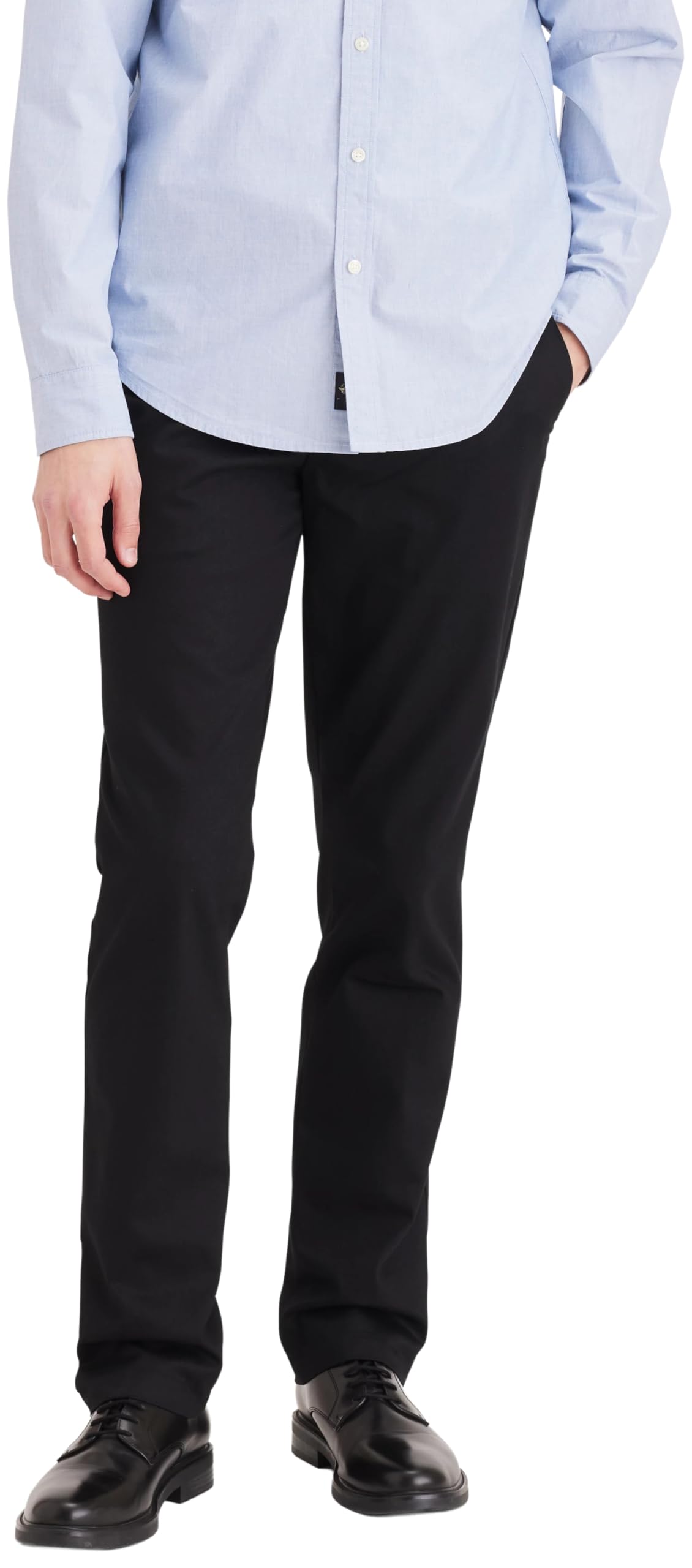 Men's Straight Fit Signature Khaki Trousers D2 40828-0099