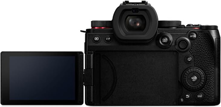 Panasonic Lumix S5 II Mirrorless Camera | 24.2MP | 2 Spare Batteries, 64GB Memory, U Grip, Tripod & More, compact, Black