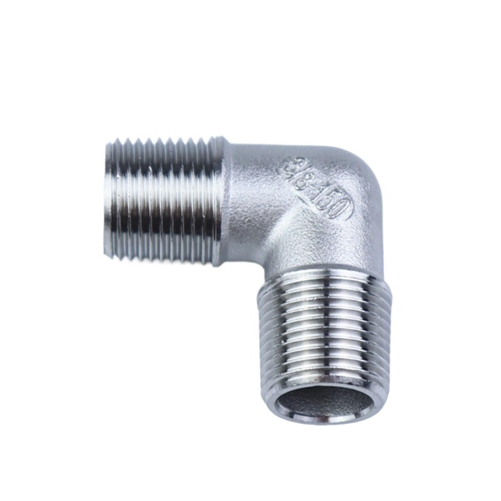 Adapter złącza kolankowego 90 stopni ze stali nierdzewnej 3304 - różne rozmiary (1/4" do 1-1/2") - 1 szt.(1-1/2inch)