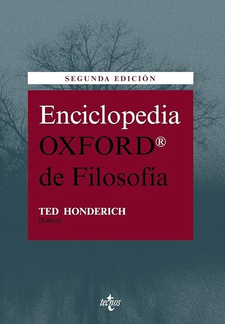 Portada de Enciclopedia Oxford de Filosofía