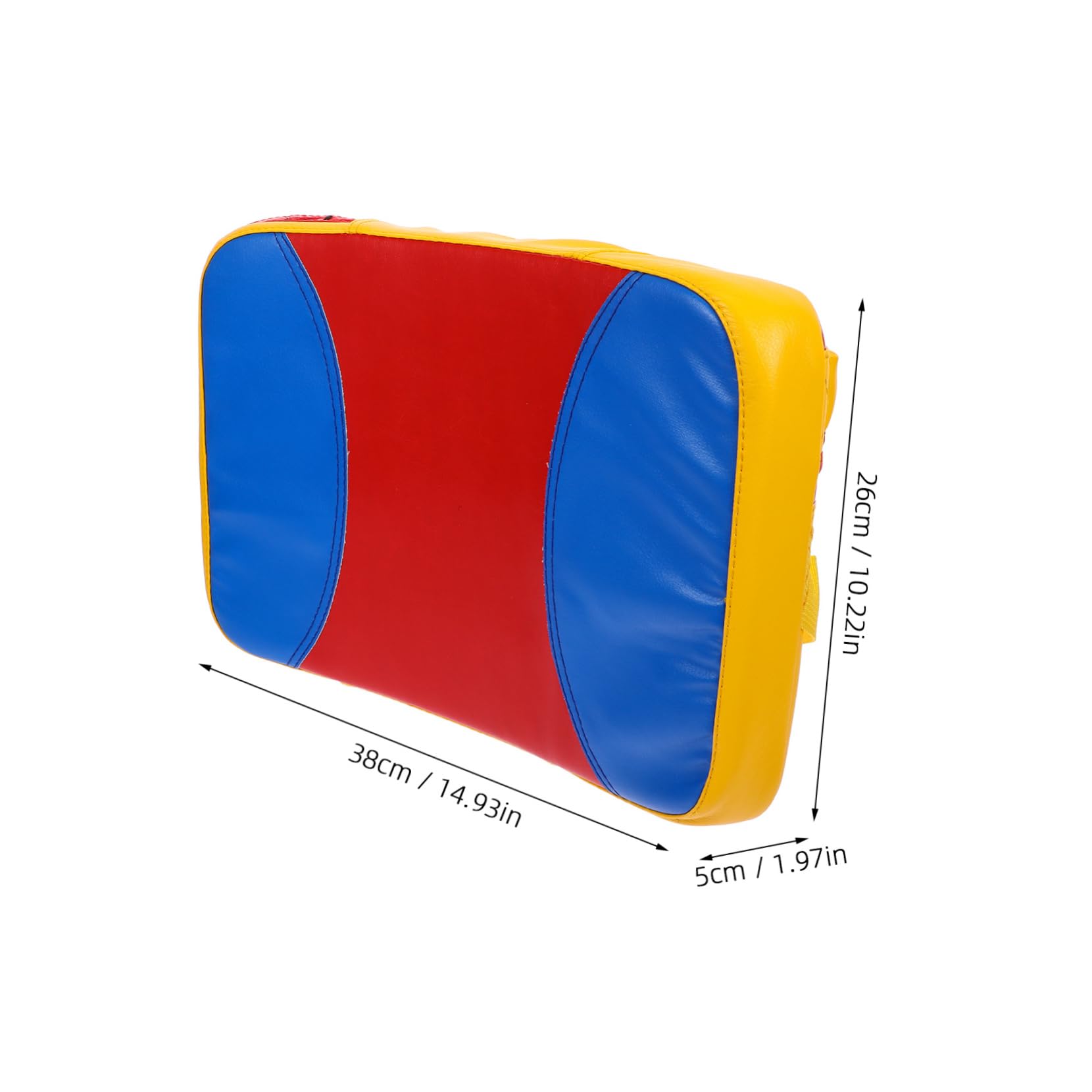 BESTonZON Durable Taekwondo Kick Pad S Lightweight Martial Arts Training Shield for Portable Design with Reinforced Handles for Kickboxing and Karate Practice