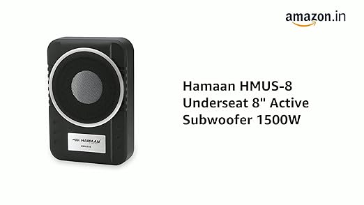 hamaan under seat subwoofer