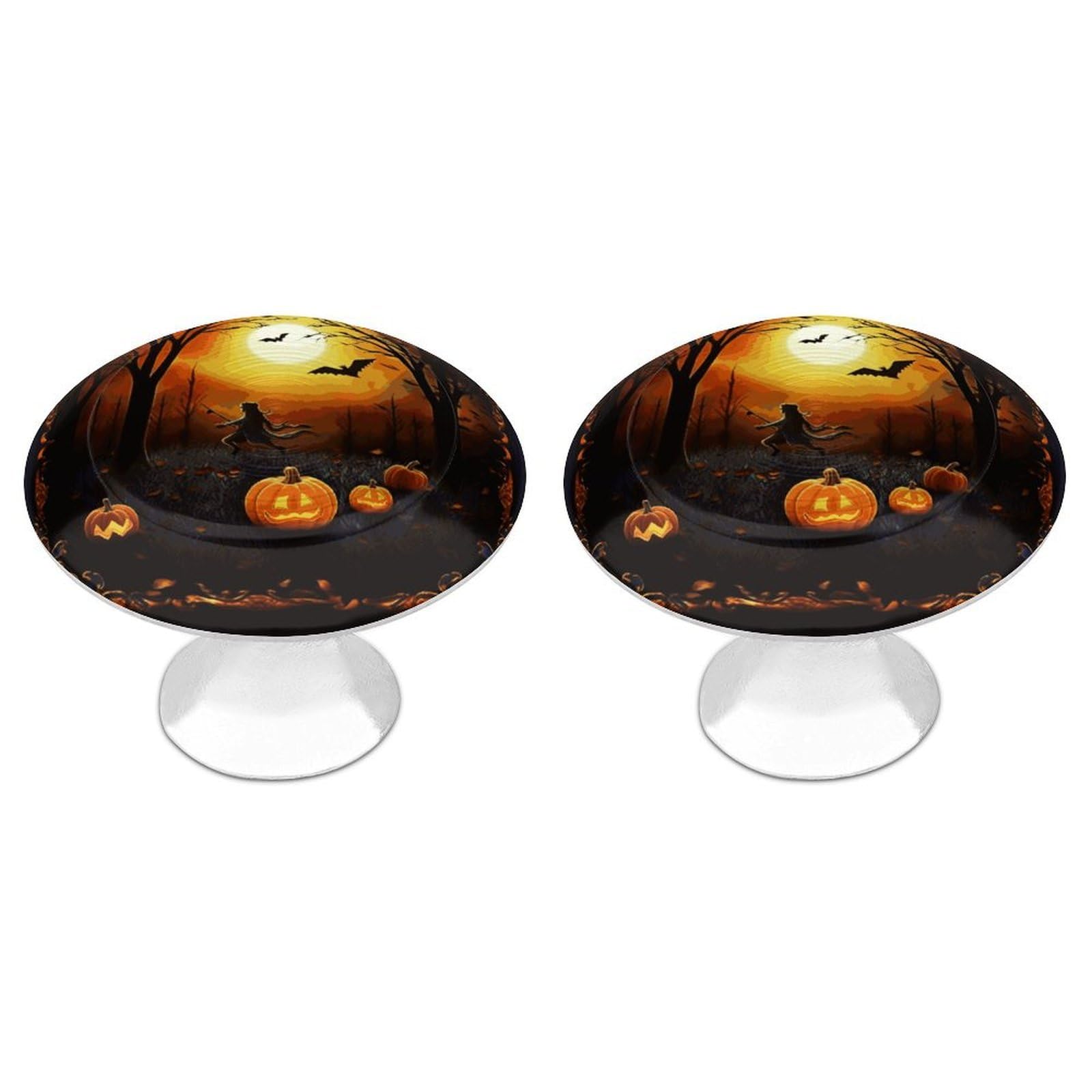Btcowzrv Style Halloween Party 2 Pack Cabinet Knobs Drawer Pulls