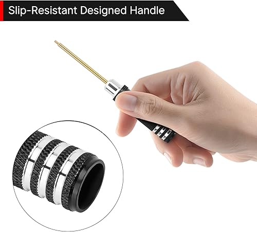 Miniatura 3 de INJORA Kit de herramientas de destornillador hexagonal de mango corto para 118 124 RC Mini Crawler Car TRX4M SCX24 FCX24, 7 unidades