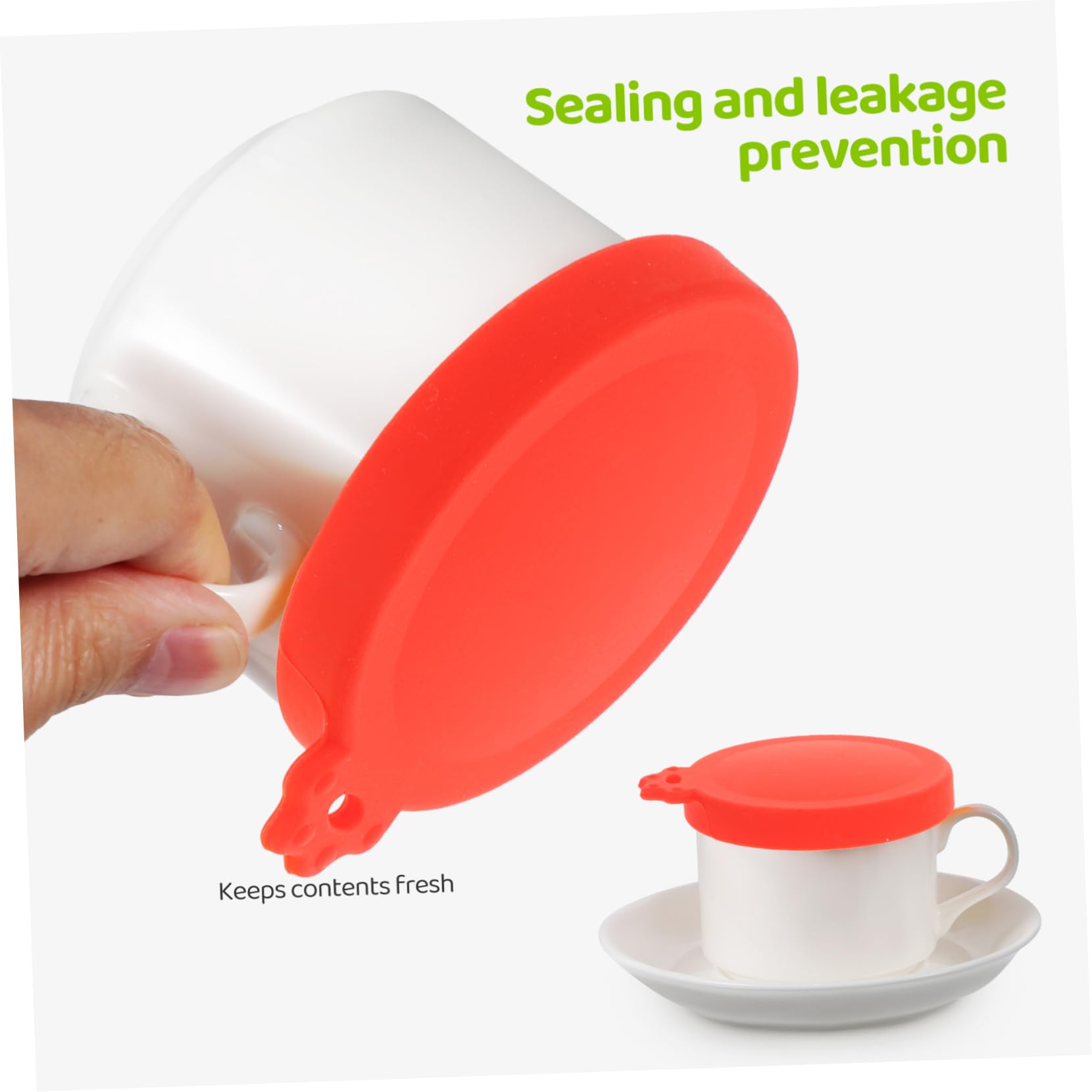 GLEAVI 4 Ensembles Couvercles De Bocaux En Silicone Petit Boîtes De Conserve Couverture Donjon Peut Couvrir Le Couvercle Le Soda Peut Couvrir Gel De Silice 6 Pièces * 4