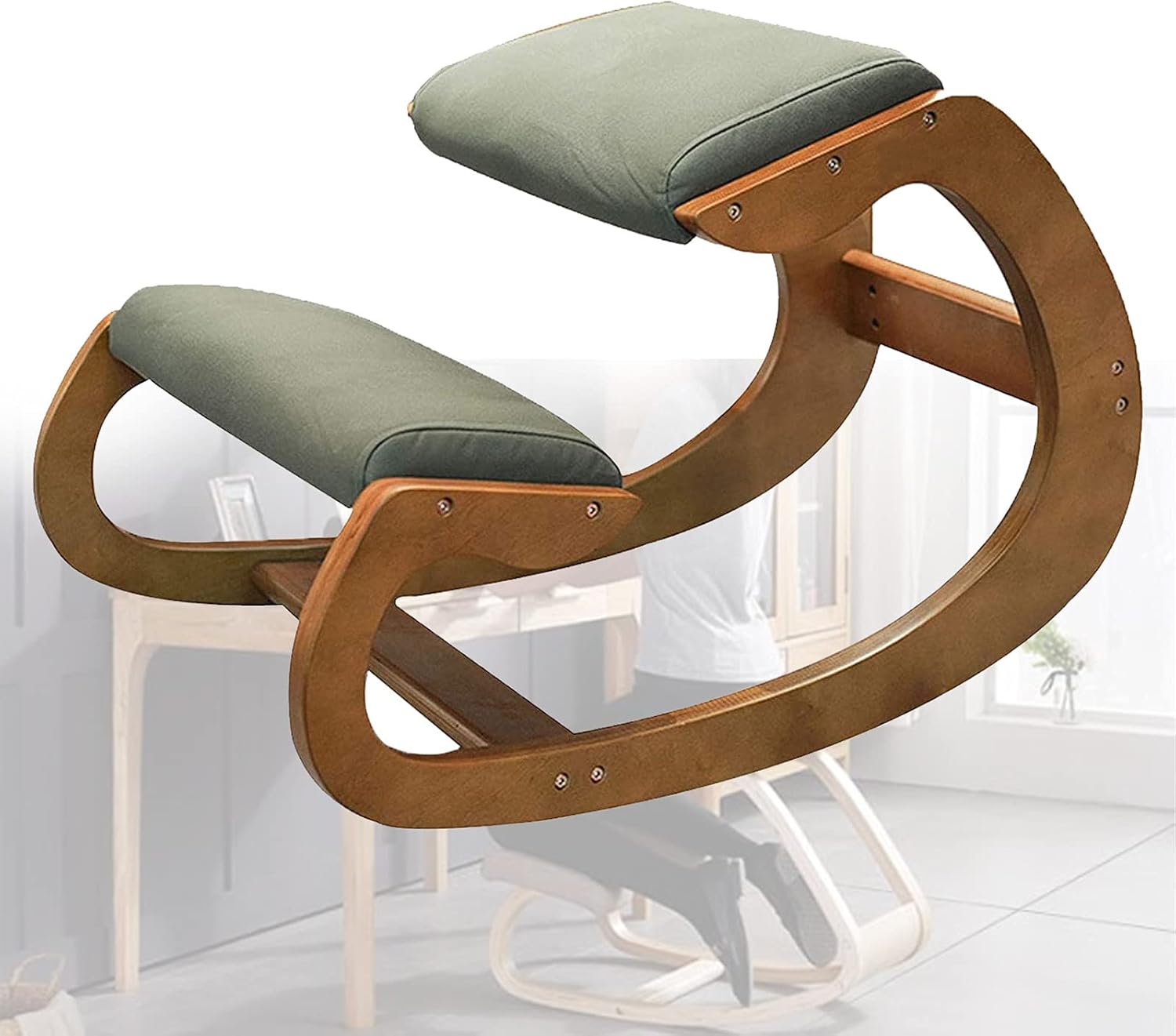 FGHFD Posture Kneeling Chair, Ergonomic Kneeling Chair