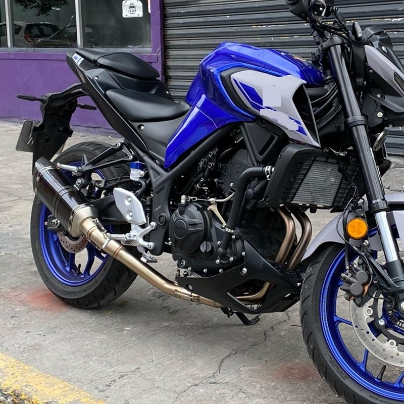 YZF-R25 R3 MT03 MT25 エキパイ 触媒付き(中間パイプ付き) Amazon | エキゾーストパイプ エキパイ YZF-R25 R3 MT03 MT25