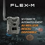 Spypoint Flex-M Twin Pack Caméra de Surveillance cellulaire, 28MP, vidéo 720p avec Son, détection de Mouvement, Vision Nocturne, sans Wi-FI, Pack de 2 caméras de Chasse - 6