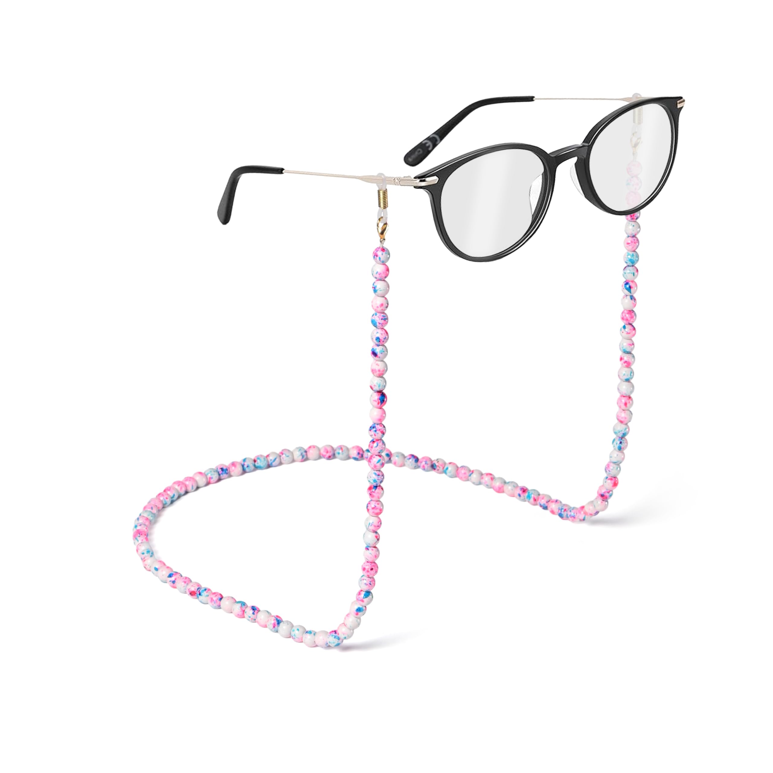 gathari Eyeglasses Holder Straps Cord Glasses Strap Sports Eyeglass, Adjustable Sunglasses Lanyard Neck Holders Cord Retainer, Anti-slip Eyeglass Lanyard, Unisex Sunglasses Eyeglass Chains-picture-17
