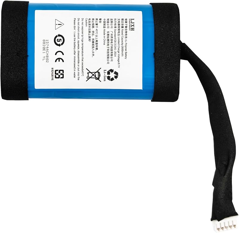Replacement Battery for Anker Soundcore 2,2600mAh,5 Connecting Wires