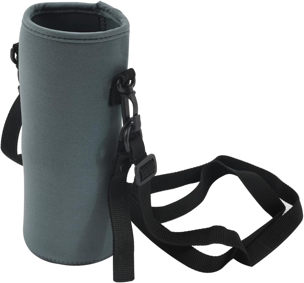 Pearl Metal HB-2351 Water Bottle, Mug Bottle, Pouch, 16.9 fl oz (500 ml), Gray