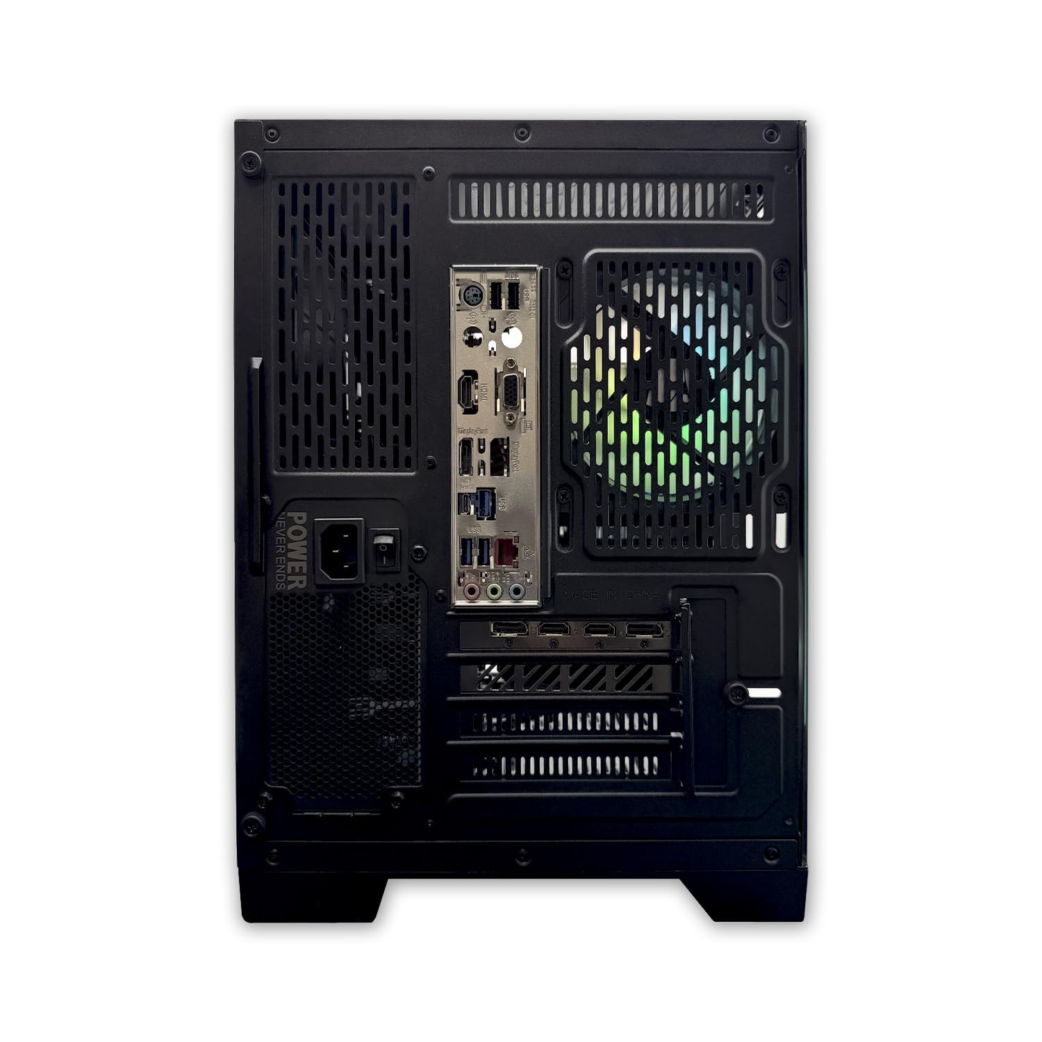 NitroPC - PC Gaming Avanzado (Intel Core i5 12400F 4.40GHz, RTX 3050 8GB, RAM 16GB, M.2 1TB, Windows 11 Pro, WiFi) Ordenador de sobremesa, PC Gamer (Negro) Nueva Versión