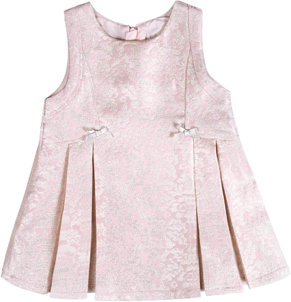 Infant Dresses Birthday Dresses for Girls Baby Girls Dress Toddler Girls Dresses Newborn Dresses (Pink, 110cm 3T-4T)