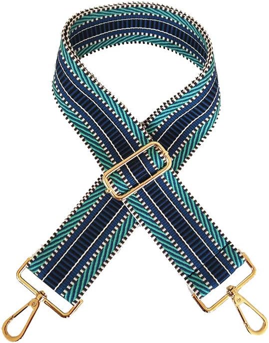 UmilyUmily Wide Shoulder Strap Adjustable Replacement Belt Guitar Style Cross Body Handbag Purse Strap