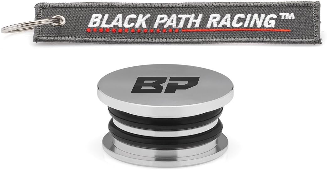 Blackpath - Integra + Civic + CRX + Del Sol Cam Seal for DOHC B-Series Engines Fits Honda + Acura B16 + B18 + B20 Motor Dual O-Ring (Polished) T6 Billet