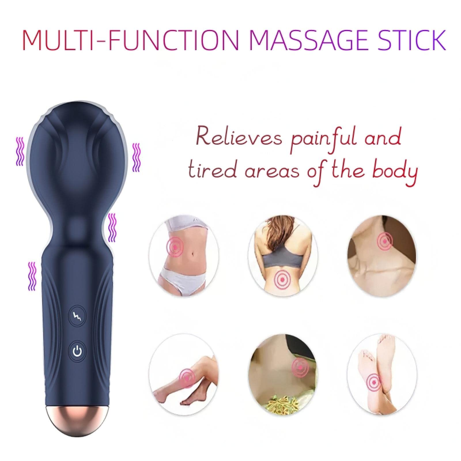 Dona Vibratori Per le donne Microfono Dildo Femmina Punto G Giocattoli sessuali Potente ricarica Massaggiatore Stimolatore clitorideo 18 Adulti 20 modalità Mini vibratore