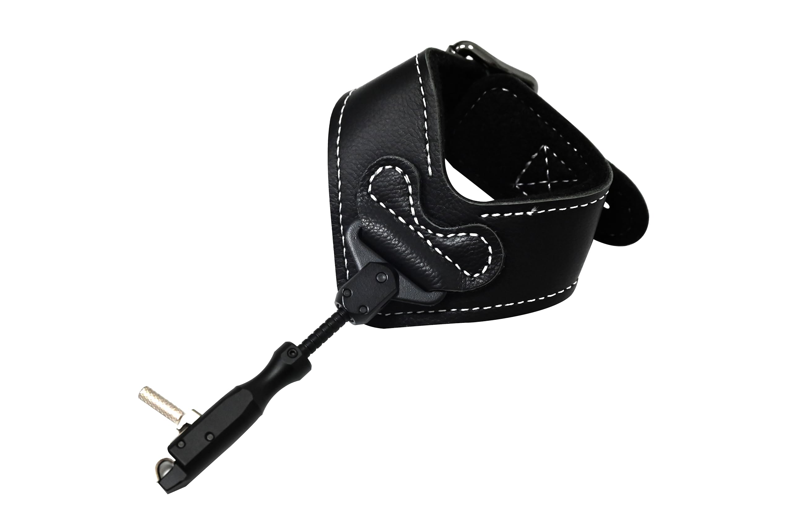 Perogen Archery Wrist Strap Release Aid Folding Trigger 360° Rotating Head Adjustable Release for Adults Teens Hunting Target Practice Accessories