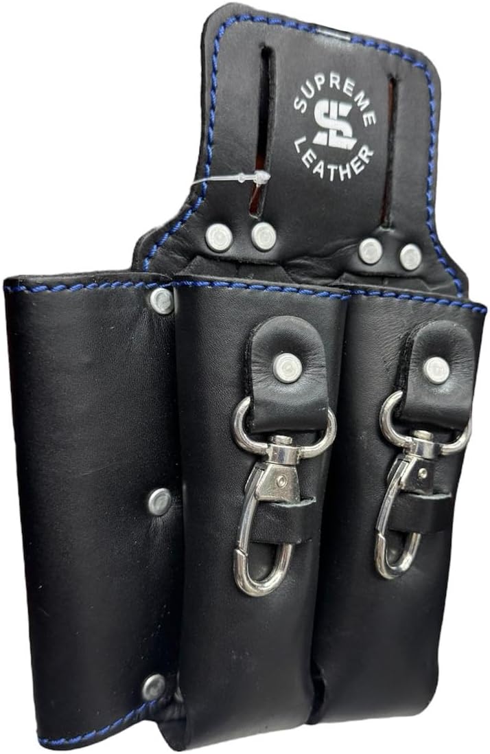 Supreme Leather Grain Leather Plier Holder Tool Belt Pouch Waist Bag Multi Pocket | Multi Tool Holder & Knife Holder | Leather Tool Pouch Bag