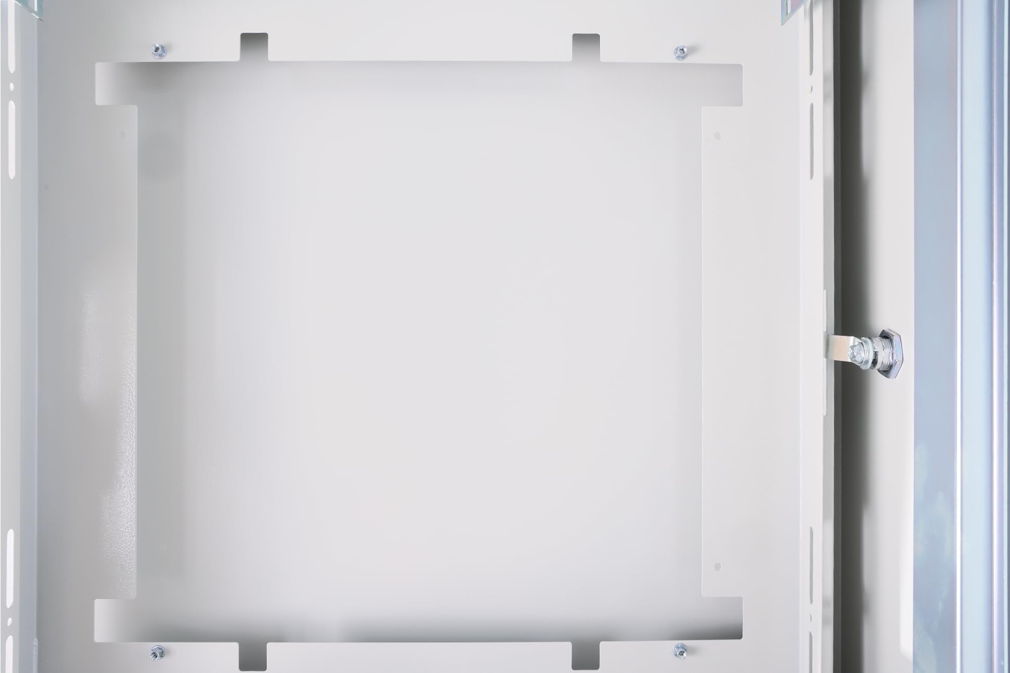 DIGITUS Armadio di rete – Rack da 19 pollici – 22U – 60x80 cm – Profondità utile 74,3 cm – Portata 1200 kg – Autoportante – Porta in vetro – Grado di protezione IP20 – Serie Unique – Grigio
