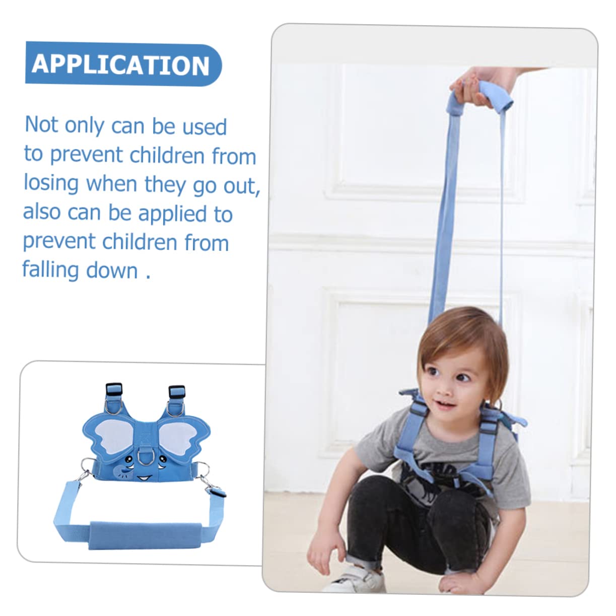 Toddler Anti-Lost Leash Backpack Harness Child Safety Tether for Walking Adjustable Sturdy and Comfortable for Boys and Girls