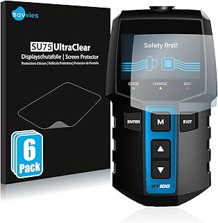 Savvies Screen Protector compatible with Topdon BT100 Protection Film Clear 6-Pack