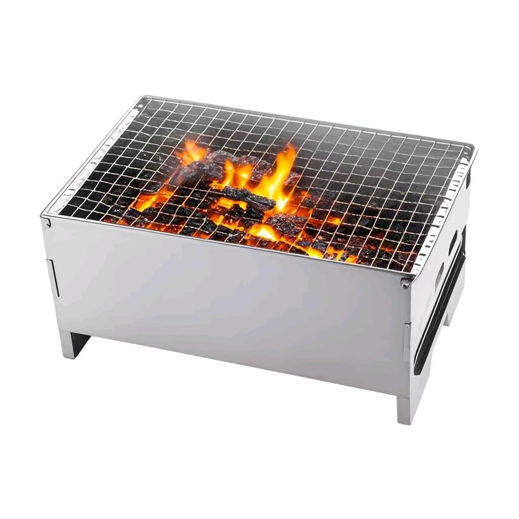 Amazon | LINYE 焚き火台 バーベキュー 炭火焼きコンロ 折り畳み