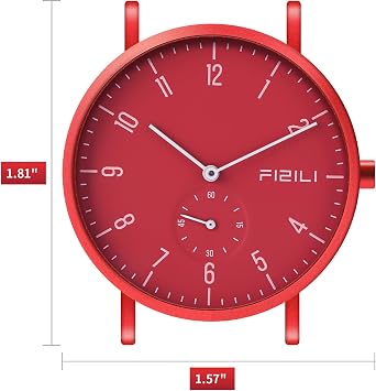 Dayllon Herrenuhren Minimalistisch Ultra Dünn Wasserdicht Mode Dressy Armbanduhr für Männer Business Casual Luxus Quarz Analog Uhr