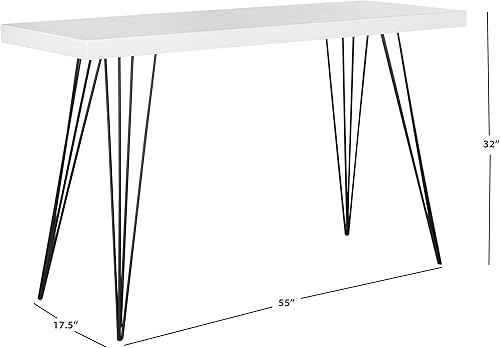 Miniatura 3 de Safavieh Home Collection Wolcott - Mesa de consola y color blanco Blanco/negro,negro / negro,Gris / Negro,negro, topo, (Taupe / Black),negro, marrón