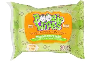 Wipes, Fresh Scent Wet Booger Wipes for Baby