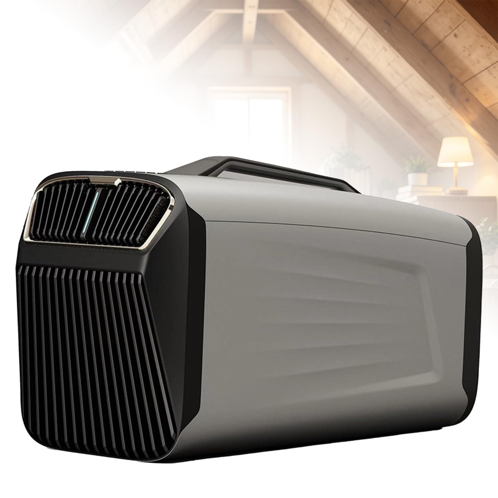 5200 Btu Portable Air Conditioner Camping, 400w Low Power Tent Ac, W/ Remote, Touch Panel, Efficient Cooling, Quiet 45db, Cooling, Fan, Dehumidify, and Sleep 4-In-1 for Tent Camping Or Home Use