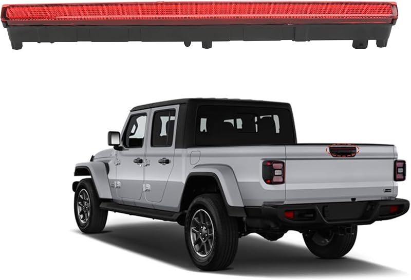 Luz de freio central elevada LED SZQBZMJ para Jeep Gladiator 2020–2025 – 1 unidade